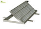 Galvanized Sump Cover Grating Serrated Steel Grid Stair Treads With Angle Frame supplier
