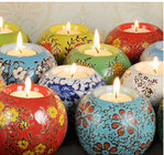 ceramic candle holder Southeast-Asia home decoration