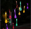 Solar Tear Drop Solar String Fairy Waterproof Lights garden decoration party festival use