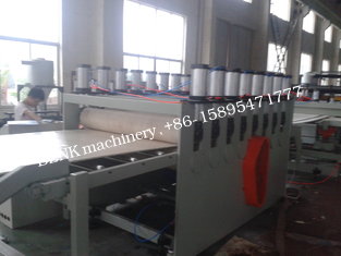 China 1220mm WPC crust foam board extrusion line supplier