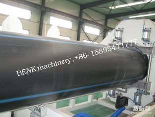 China 315-630mm single layer/multy-layer PE pipe extrusion line supplier