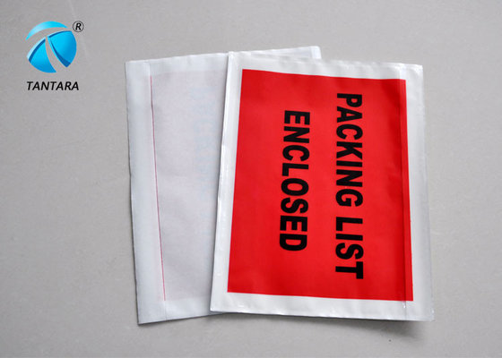 China Logistic Shipping packing slip envelopes with custom papers enclosed supplier