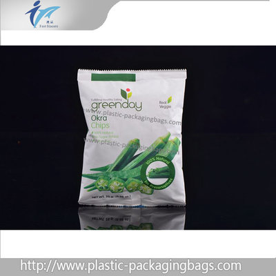 China PET/VMPET/PE 100G Snack Food Packaging Bags With Heat Sealing supplier