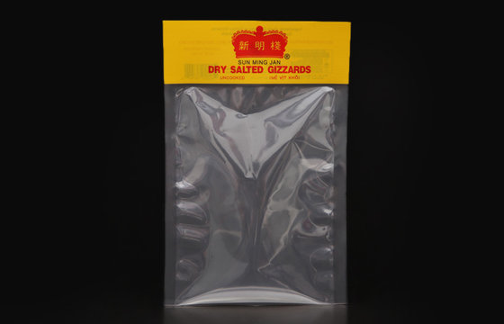China Clear Sides Heat Seal Packaging Bags Plastic For Dried Fruit supplier