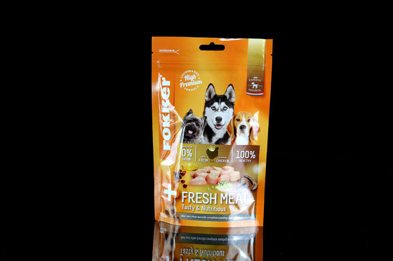 China Customized Pet Food BagsGravure Printing Standing up Pouch Packaging supplier