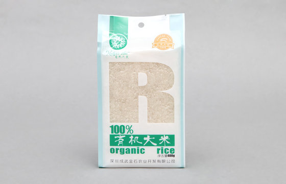 China Moisture Proof Rice Packaging Bags NY / PE For Rice And Bean Packing supplier