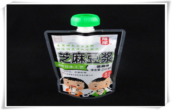 China Food Grade Stand Up Pouch Zipper Reused Moisture Proof With Spout supplier