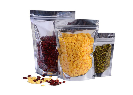 China Biodegradable Heat Seal Mylar Plastic Food Grade Nuts Packaging Bags supplier
