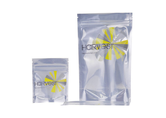 China Plastic Eco Friendly Custom Printed Biodegradable Hemp Seed Packaging Bag supplier
