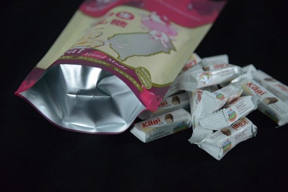 China Plastic Packaging Snack Food Stand Up Pouch Bags Recycle Use supplier