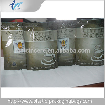 China Stand UP Printed Aluminum Foil  Bag For Coffee Packaging supplier