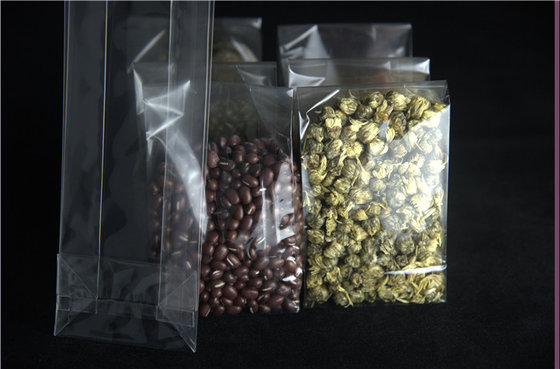 China OPP Plastic Square Bottom Bags ,O-phenylphenol, 0.04*(85+50)*110mm supplier