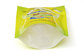 Yellow Stand Up Plastic Powder Packaging Bags With Side Handle supplier