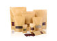 Wholesale Heat Sealed Brown Kraft Paper Coffee Packaging Bags supplier