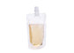 Stand Up Clear Plastic Juice Drinking Spout Pouch Doypack Wholesale supplier