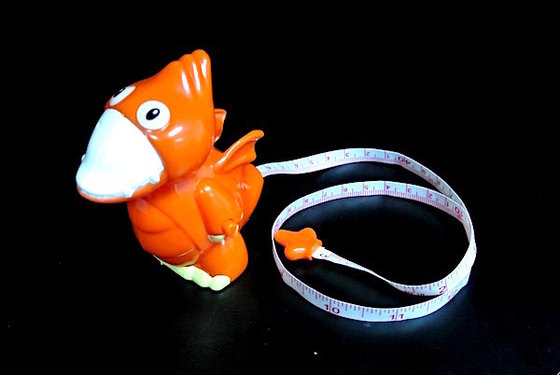 China Orange Dinosaur Ruler Plastic Toy Figures For Kid Play Multi Shapes Available supplier