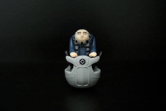China Grey Color Gru Action Figure , Cartoon Characters Toys For Souvenir supplier