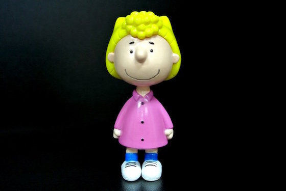 China Lovely Sally Girl Small Plastic Figures With Yellow Hair Customized Material supplier