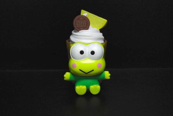 China Frog Ice-cream Cup Custom Plastic Toys 80 - 90 Degree Sale In Shop  For Children supplier