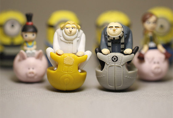 China Minions Plastic Toy Figures supplier