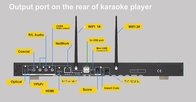 Professional Android home karaoke system ktv machine with songs cloud,support AIR KTV,build in AGC/AVC