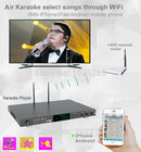 Android family karaoke player home ktv system with songs cloud, bulid in AGC/AVC