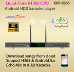 Professional android hd jukebox karaoke player with songs cloud,build in Mic-Echo-in