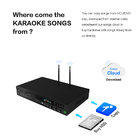 Wholesale android home ktv karaoke player sing machine with songs cloud,support select songs by smart phone