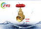 High Pressure Brass Plumbing Valves 70B Design Manual Straight Sliding Type supplier