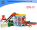 QT6-15 fully automatic hydraulic cement block making machine, brick machine for sale
