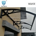 New Design Waterproof PC Hollow Sheet Sunshade Awning For Outdoor