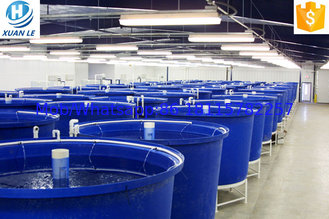 XL-M5000L Sale large commercial used poly aquarium aquaculture tanks for fish farming