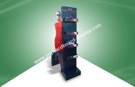 Pos Double Sided Cardboard Exhibition Display Stands For Promoting Ladies' Bag With UV Coating