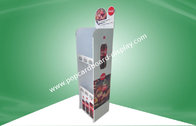 Two Shelf Easy Assembly POS Cardboard Displays To Sell Coca - Cola Drinks