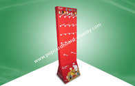Double - Face - Show POS Cardboard Displays With Hooks Haning Kids Products