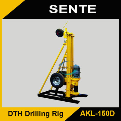 China Portable pneumatic drilling rig, AKL-150D ground hole drilling machines supplier