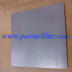 China stainless steel sintered metal filter plate 1mm 2mm 3mm supplier