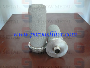 China Gr1 OD30 OD40 OD60 Titanium Powder Sintered Porous Titanium Water Filter Cartridge stock supplier