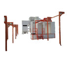 Aluminum powder coating machine/line/plant/equipment/system PP booth with cyclone recovery