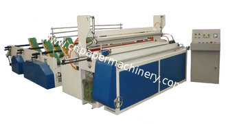 Tissue paper rewinding/perforating/embossing machine-tissue paper converting machinery