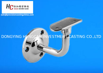 Investment casting balustrades fitting SS304,316 38.1mm railling brackets