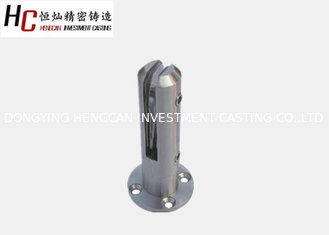 investment casting AISI304,316L,2205 round base brushed 10-12mm glass spigots