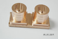 China Brass / Copper 5 Axis CNC Milling Parts with Anodizing / Sand Blasting distributor