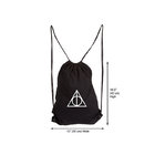 Deathly Hallows Harry Potter Eco-friendly Reusable Canvas Draw String Bag