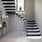 Morden design floating stairs with wooden stairs floating staircase kit