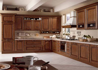 Modern High End Kitchen Cabinets MDF / Plywood / Solid Wood Door And Drawer Material