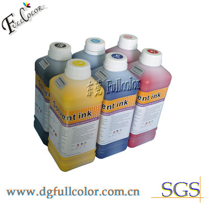 China Water - proof 1L Per Color Eco Solvent Ink For Epson DX4 DX5 DX6 Printhead supplier