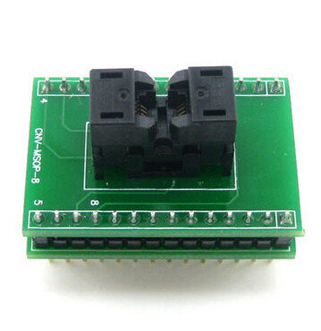China programmer adapter CNV msop8 8 pin ic socket 0.65mm ssop8 8 pin ic socket supplier