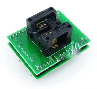 China programmer adapter CNV ssop16 to dip16 ic socket 16 pin tssop16 ic test socket supplier