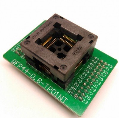 China programmer adapter QFP44 to DIP44 Test Socket 0.8mm TQFP44 FQFP44 Burn-in Socket supplier